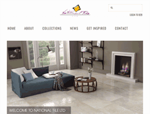 Tablet Screenshot of national-tile.com